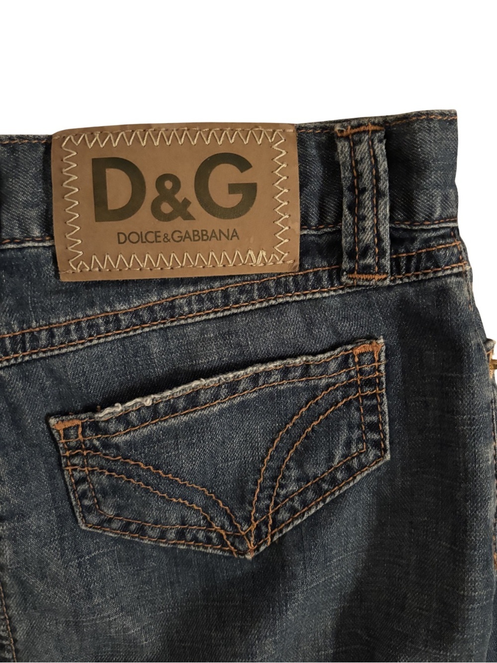 D&G 1990โs Archival Denim Skirt - Picture 3 of 6